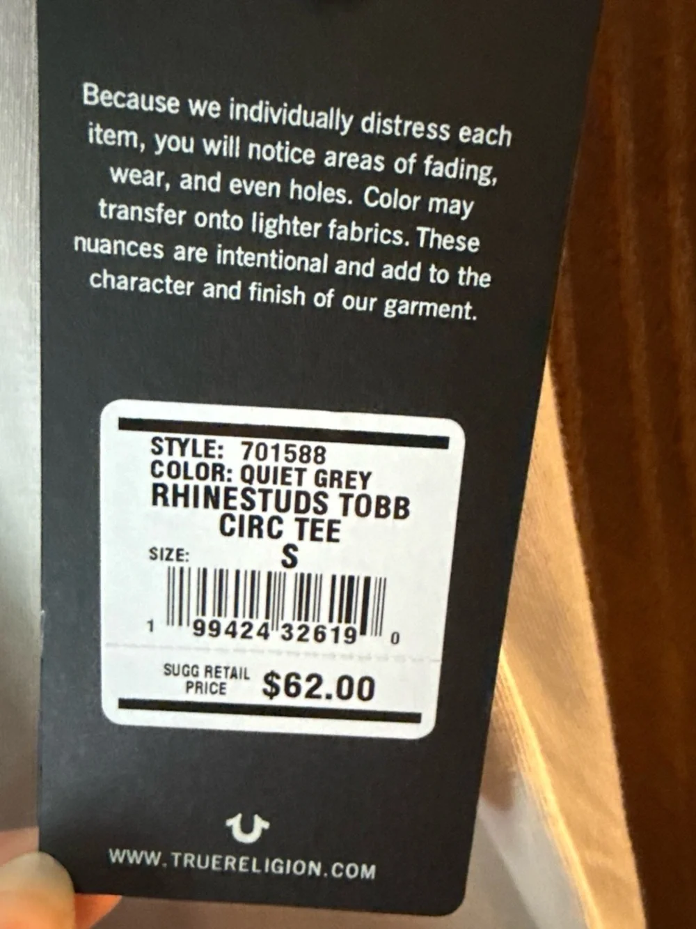 True Religion minimal true